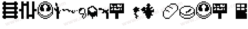 Minecraft PL Font RegularVersion 1字体转换